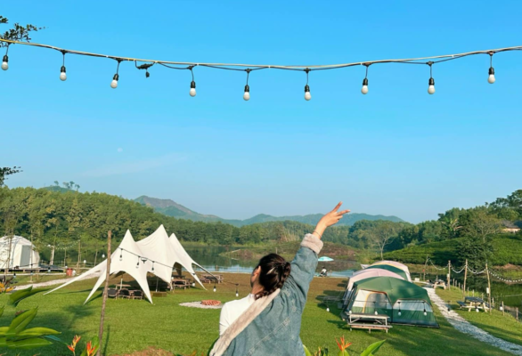 Check in tại Trốn Glamping